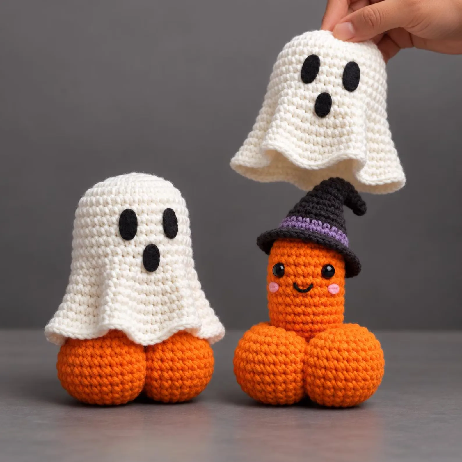 Easy Crochet Ghost Amigurumi: A Free No-Sew Halloween Pattern